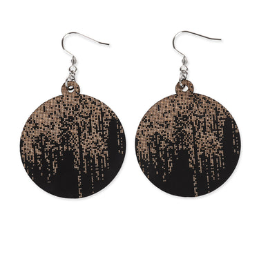 HOORAY fa fülbevaló Black Matrix 