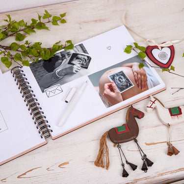 Fa fényképalbum, Elza dekoráció