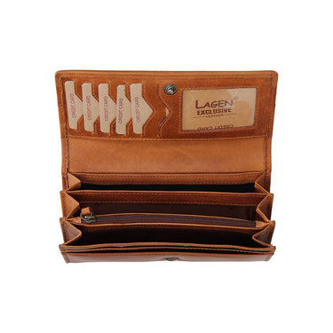 Bőr női pénztárca egyedi mintával - Lea