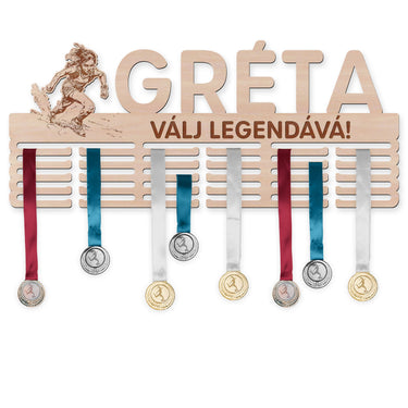 Éremtartó - OCR, lány