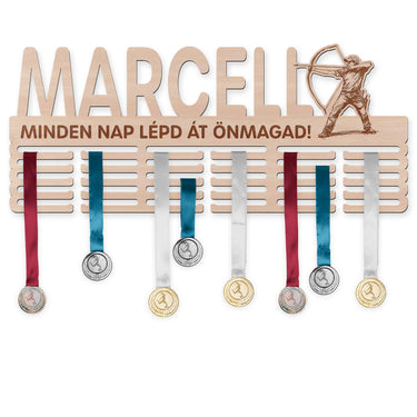 Éremtartó - Íjászat, férfi