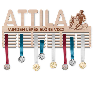 Éremtartó - Canicross, férfi