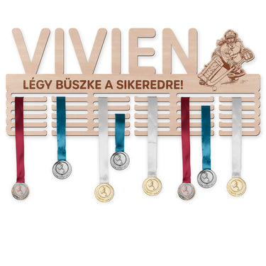 Éremtartó - Gyeplabda, női kapus 