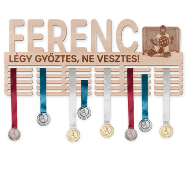 Éremtartó - Floorball, férfi kapus