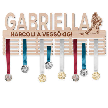 Éremtartó - Floorball, nő