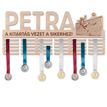 Éremtartó - Lábfoci, nő