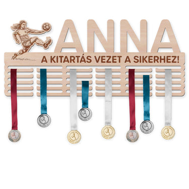 Éremtartó - Futball, nő