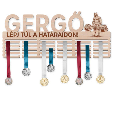 Éremtartó - Erőemelés, férfi