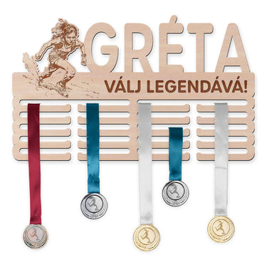 Éremtartó - OCR, lány