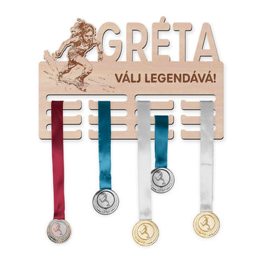 Éremtartó - OCR, lány