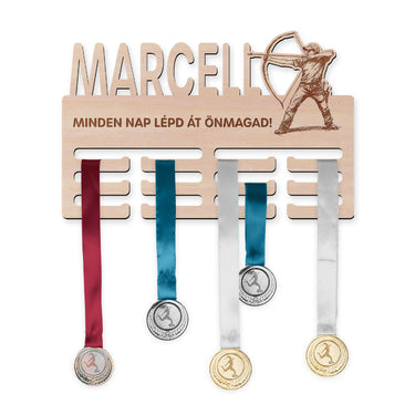 Éremtartó - Íjászat, férfi