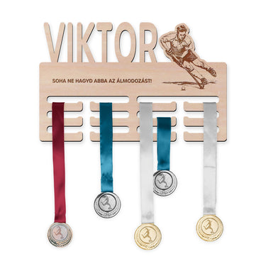 Éremtartó - Mezei hoki, férfi