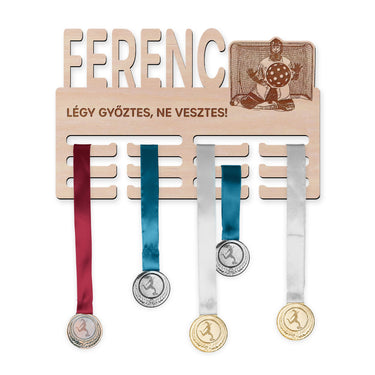 Éremtartó - Floorball, férfi kapus