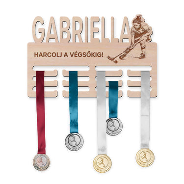 Éremtartó - Floorball, nő