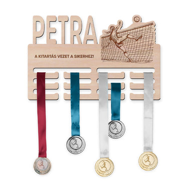 Éremtartó - Lábfoci, nő