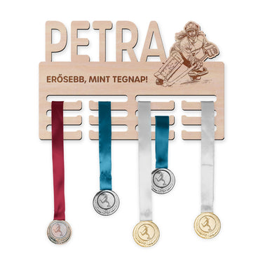 Éremtartó - Street hockey, női kapus