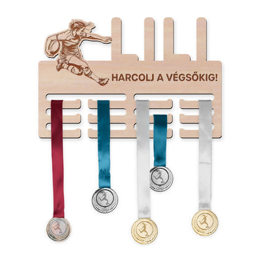 Éremtartó - Rögbi, nő