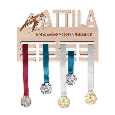 Éremtartó - Síugrás 