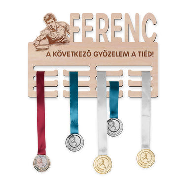 Éremtartó - Asztali tenisz, férfi