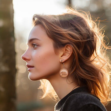 HOORAY fa fülbevaló Orso