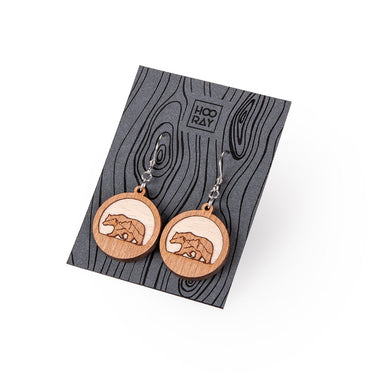 HOORAY fa fülbevaló Orso