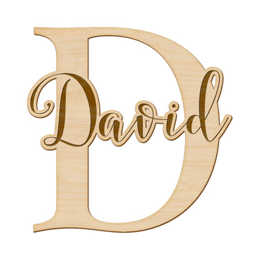 Ajtófelirat névvel és ggravírozott névvel