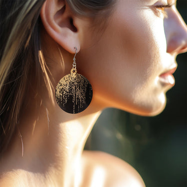 HOORAY fa fülbevaló Black Matrix 