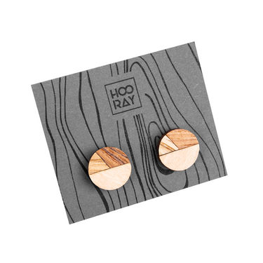 HOORAY fa fülbevaló Caoba