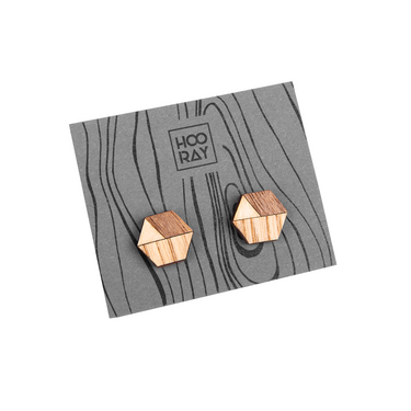 HOORAY fa fülbevaló Nogal